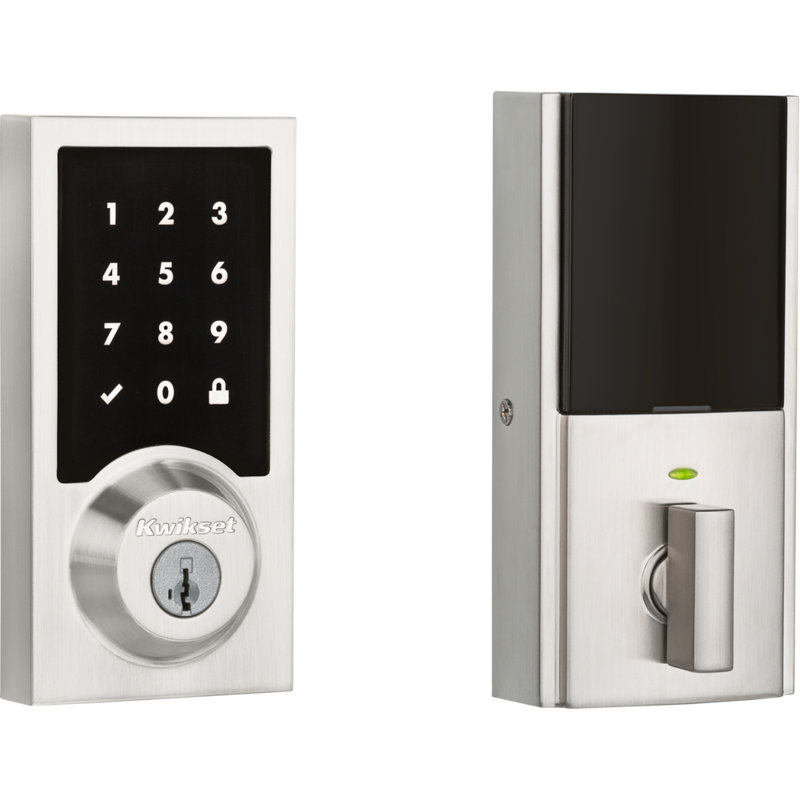 Kwikset Contemporary Premis Touchscreen Smart Lock Works with Apple
